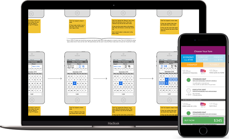 Prototyping our mobile experience